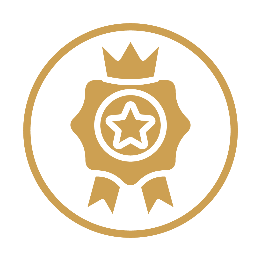 Icono marca de confianza